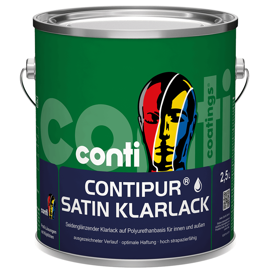 ContiPur Satin Klarlack seidenglanz 0,75 Liter