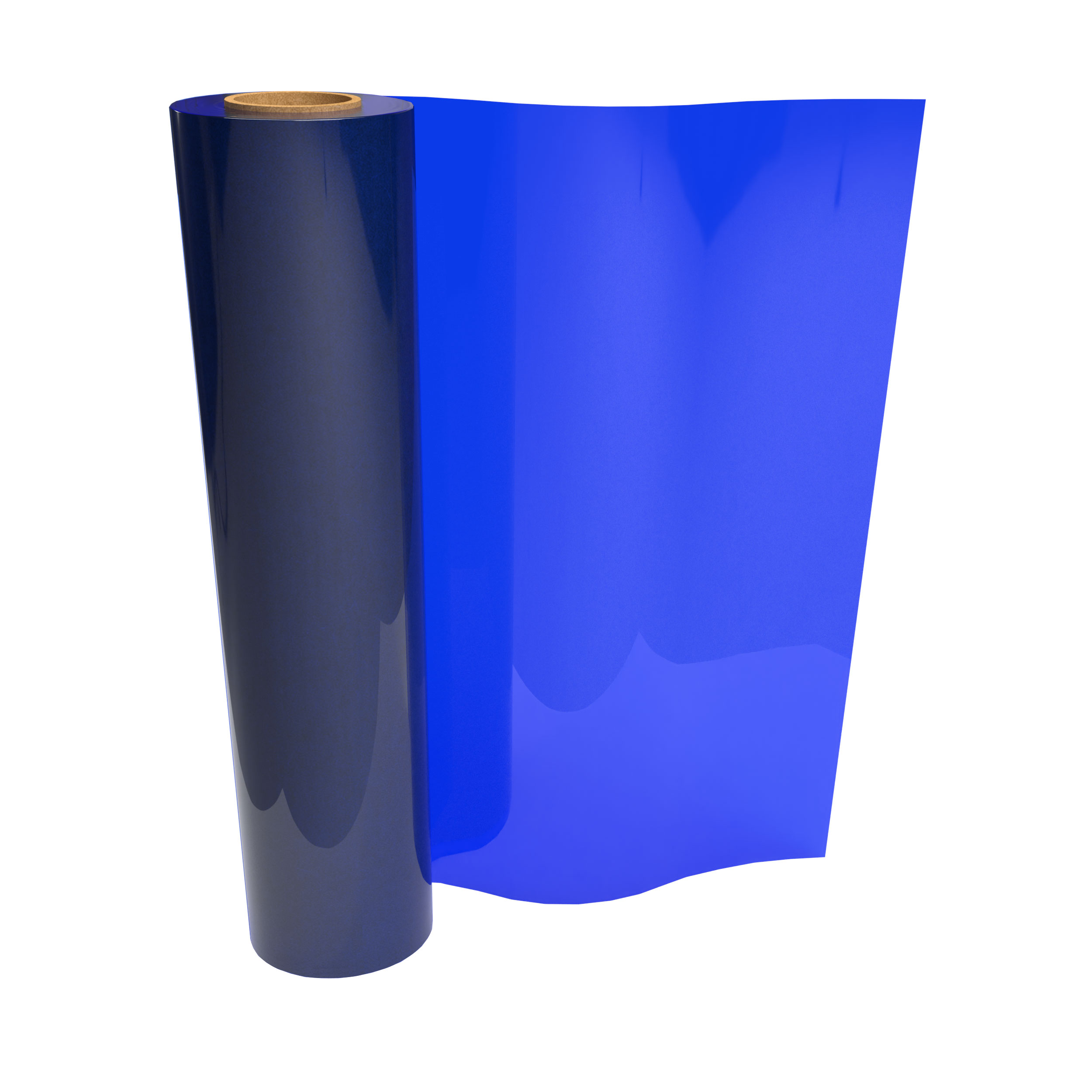 Glasschutzfolie blau 50cm x 100m selbsthaftend