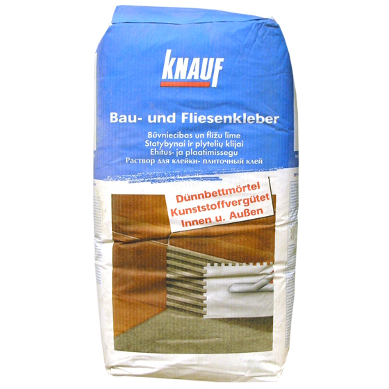 Knauf K1 Bau- und Fliesenkleber / Dünnbettmörtel C1T